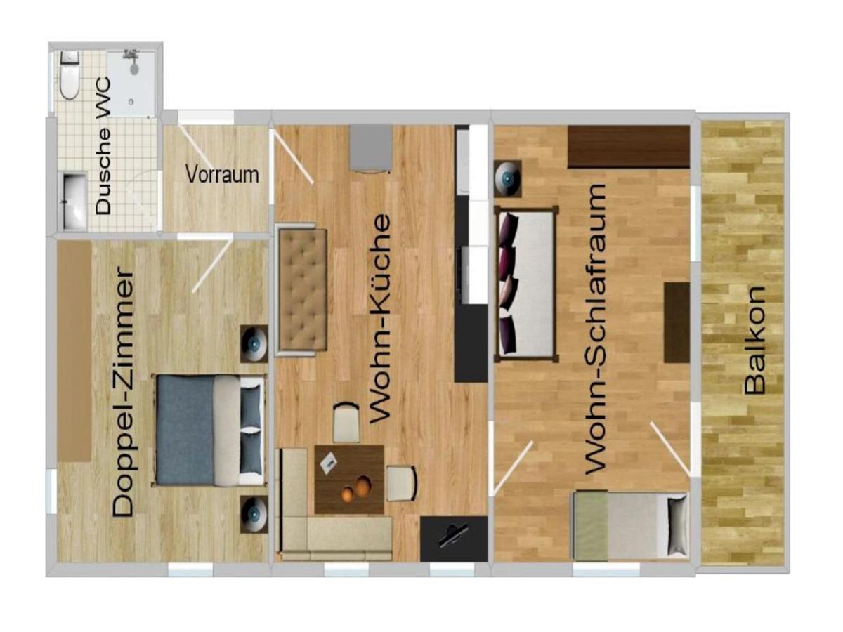 Apartment In Top Location In Fuegen With Balcony Dış mekan fotoğraf